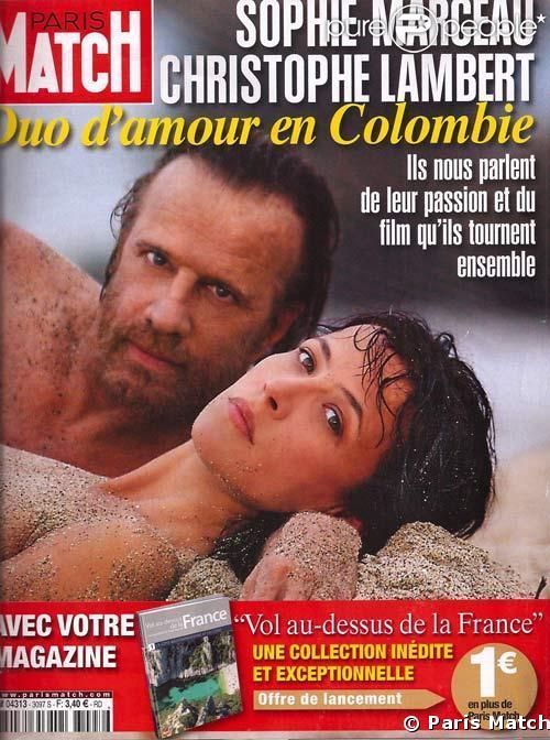 Date rencontre sophie marceau christophe lambert